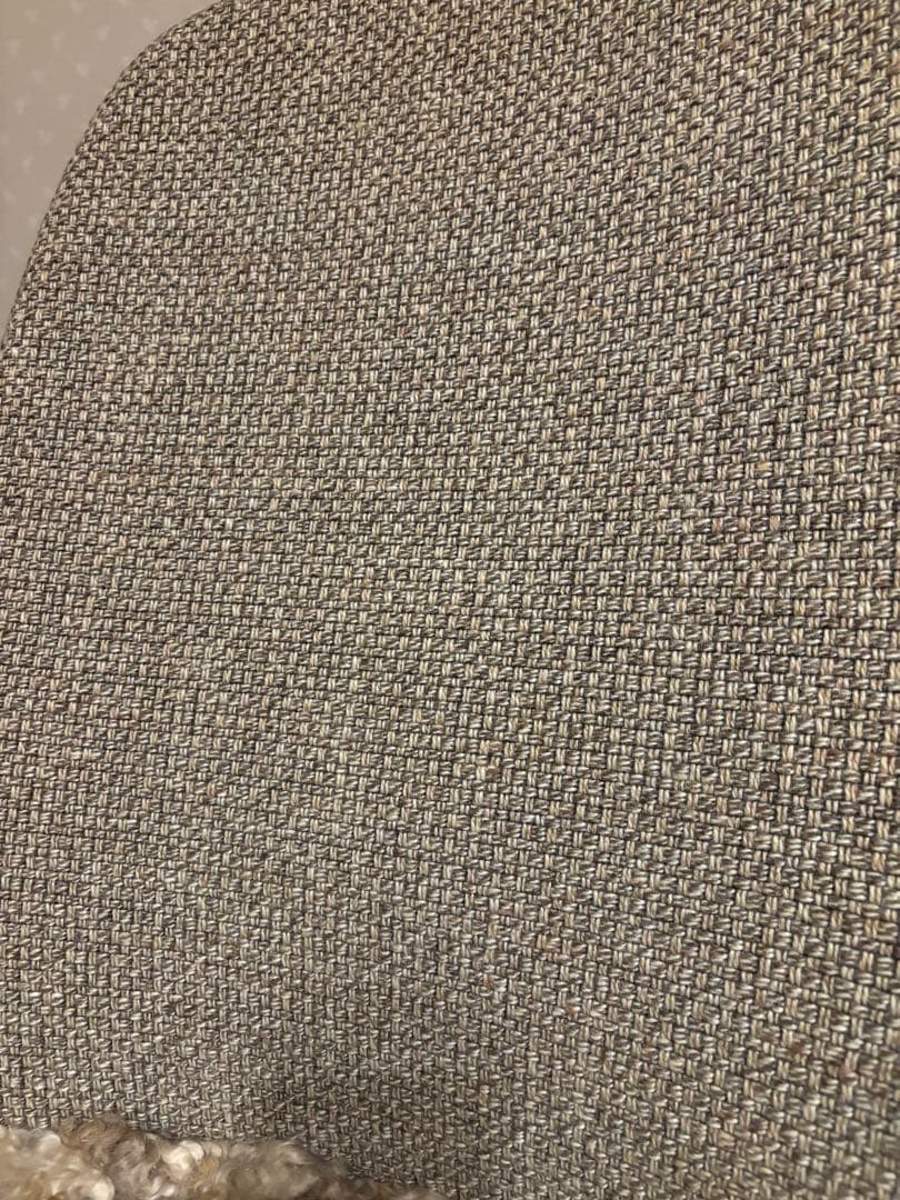 ベージュ ファブリック ハイバックソファ　私の部屋