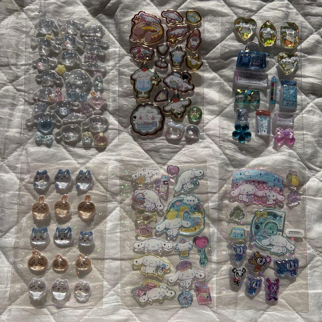 透明シール帳　ボンボンドロップシール　正規品　完成品　シナモンロール