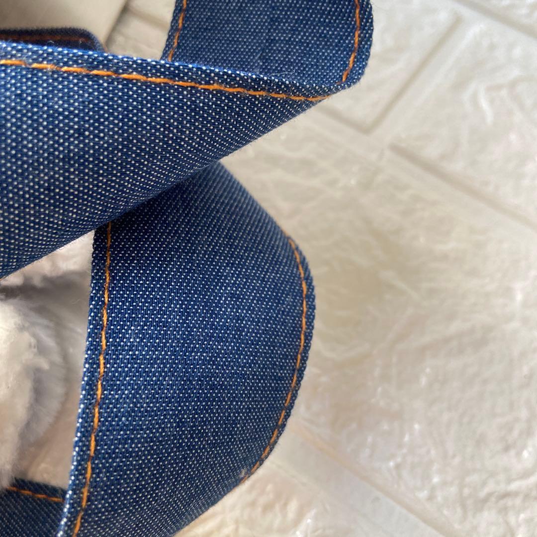 m*e様 コヤンイサムチョン　ボアトートバッグ　レースお花　刺繍レース　オッドア