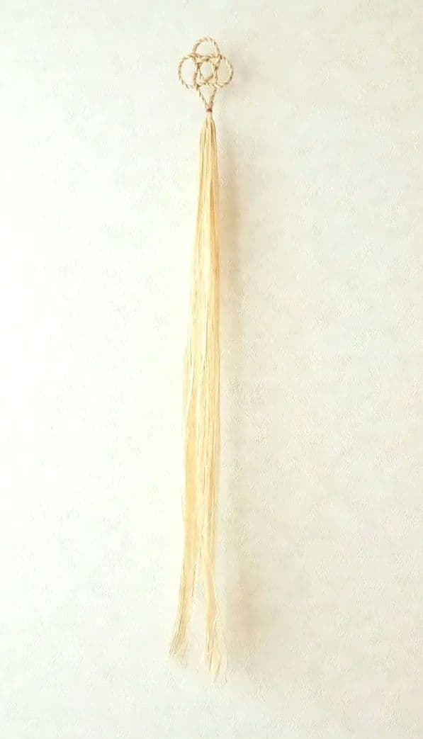 精麻のひきなで飾り　あわじ結び2