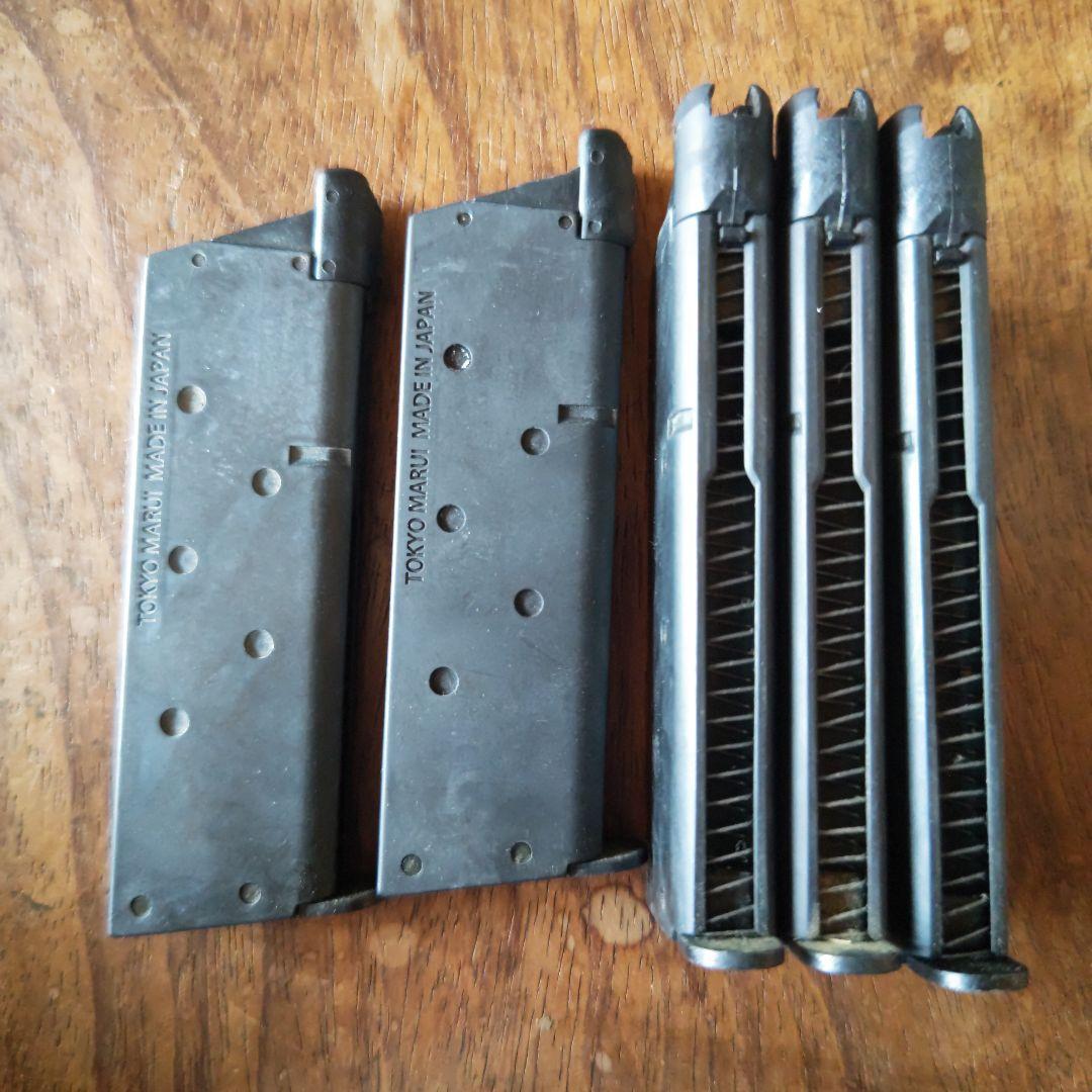 シ*ン様 東京マルイ V10 ウルトラコンパクト ブラック スペアマガジン5本セ