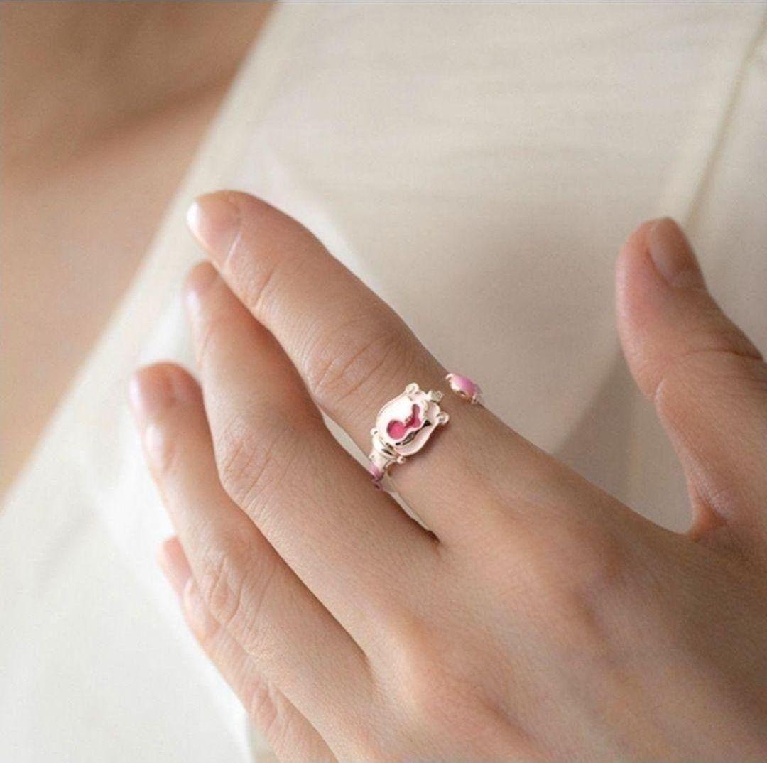 新品⭐ピコットポロン ピアス&リング 東宝おジャ魔女どれみ25周年記念グッズ