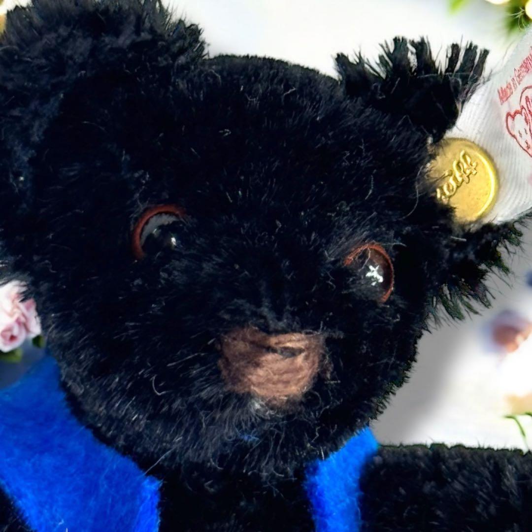 シュタイフ テディベア Celebration Teddy 箱 証明書 完品 黒
