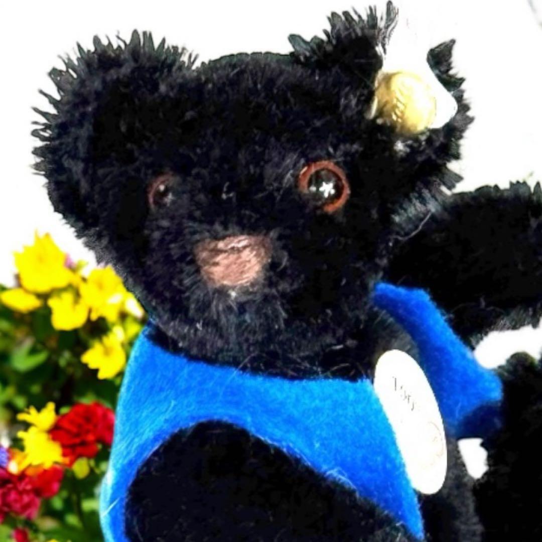 シュタイフ テディベア Celebration Teddy 箱 証明書 完品 黒