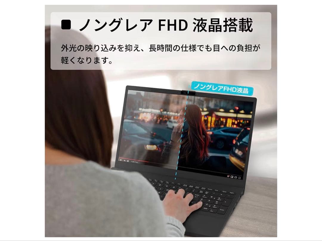 【新品・未使用】FMV 富士通 ノートパソコンOffice 2024/15.6型