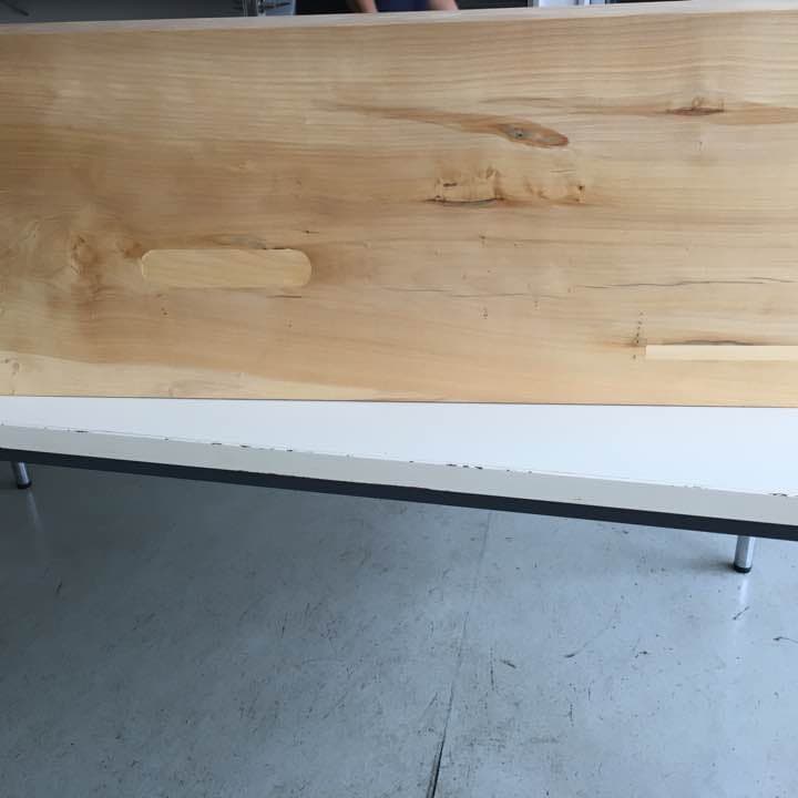 貴重！本やなぎ まな板 加工済み※修復箇所あり 送料込み