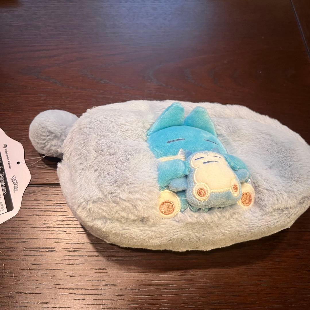 ふわふわポーチ Little Daydream ゴンベとカビゴンぬいぐるみ