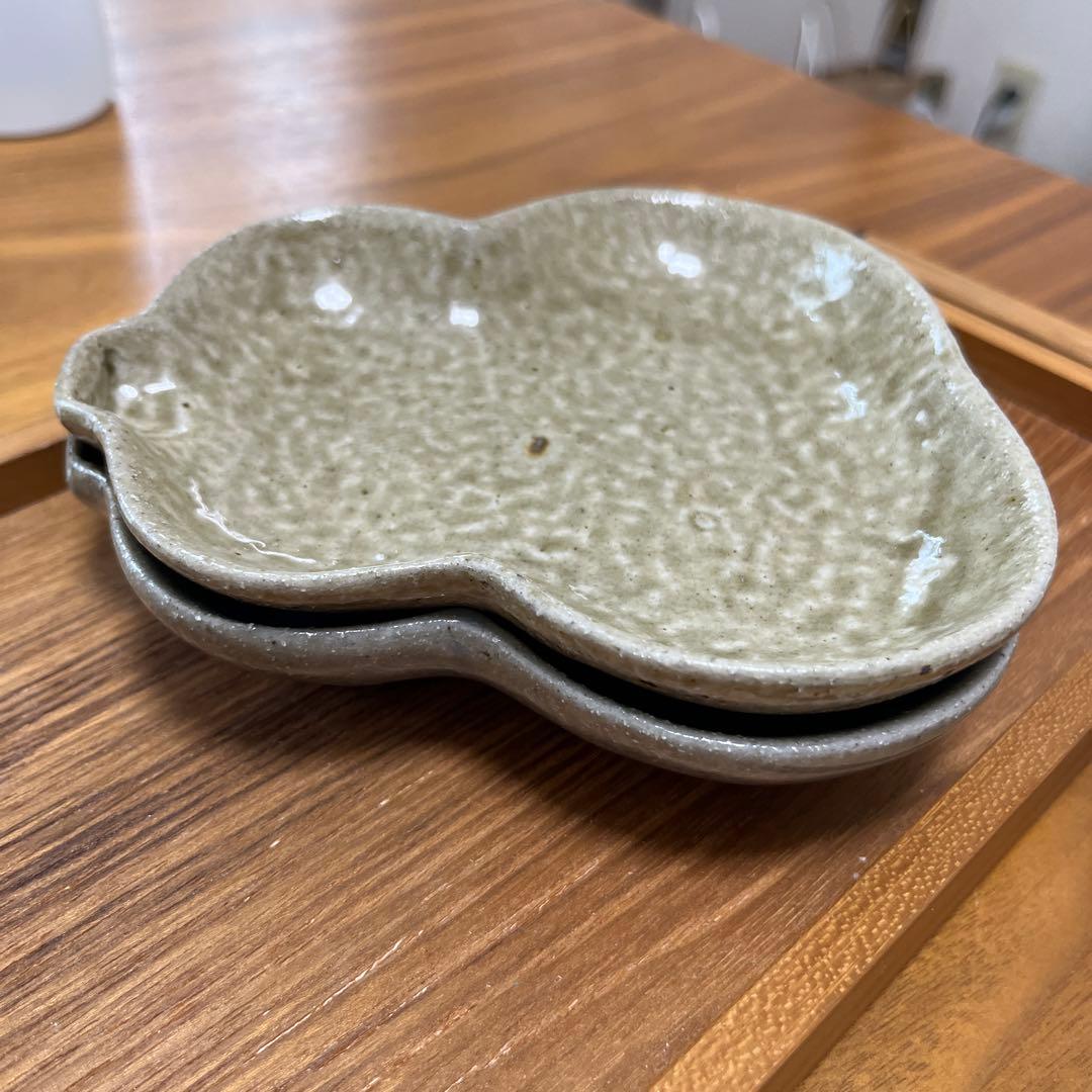 余宮　隆さん　ひょうたん皿　2枚セット