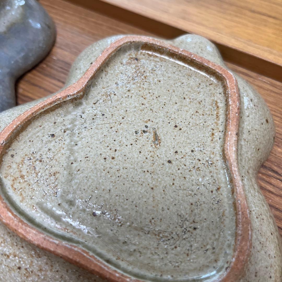 余宮　隆さん　ひょうたん皿　2枚セット