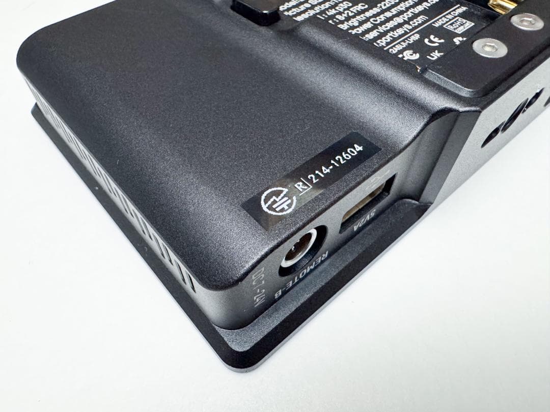 PortKeys LH5P II カメラ用モニター 別売Dtap電源ケーブル付