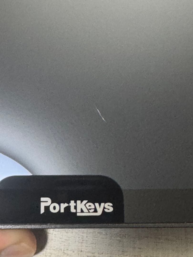 PortKeys LH5P II カメラ用モニター 別売Dtap電源ケーブル付