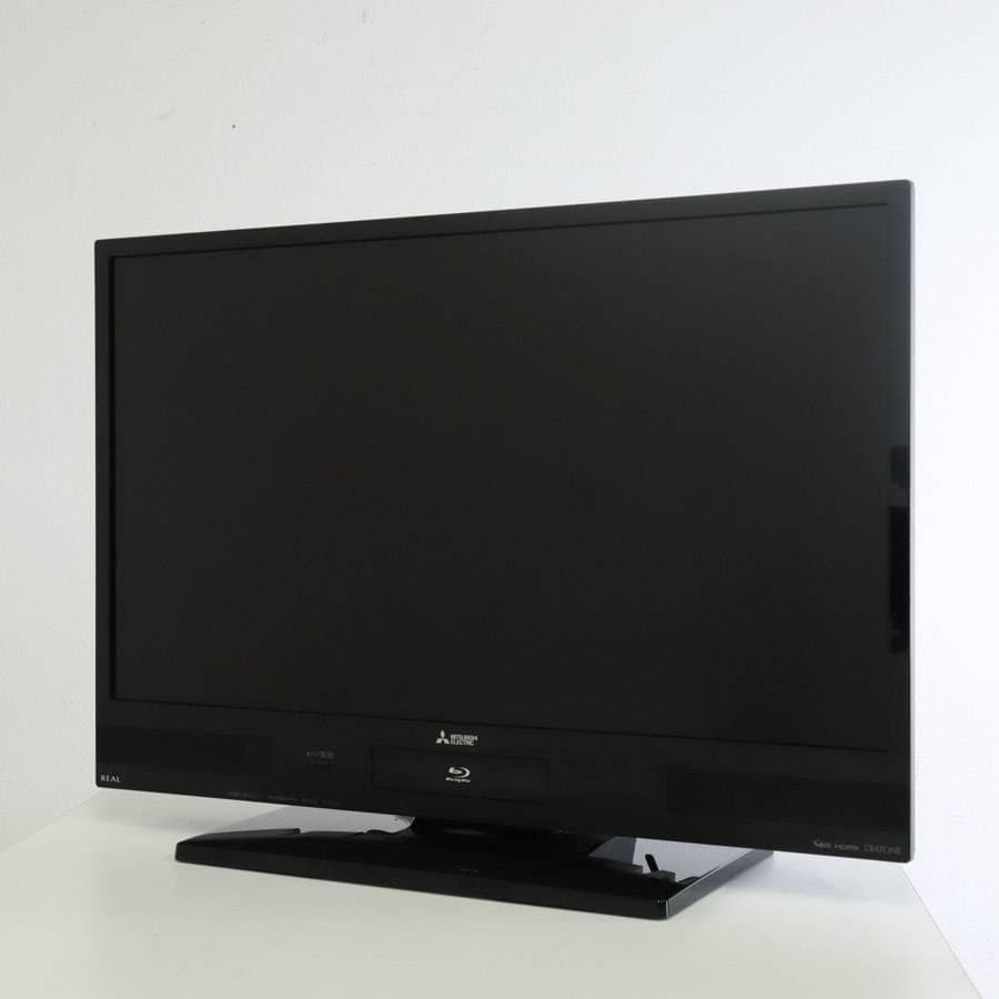 500GBハードディスク ブルーレイレコーダー内蔵 三菱REAL 32型 テレビ