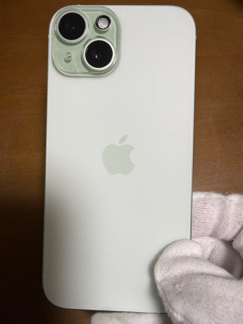 iPhone15 128GB バッテリー最大容量98% グリーン