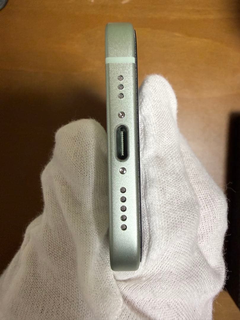 iPhone15 128GB バッテリー最大容量98% グリーン
