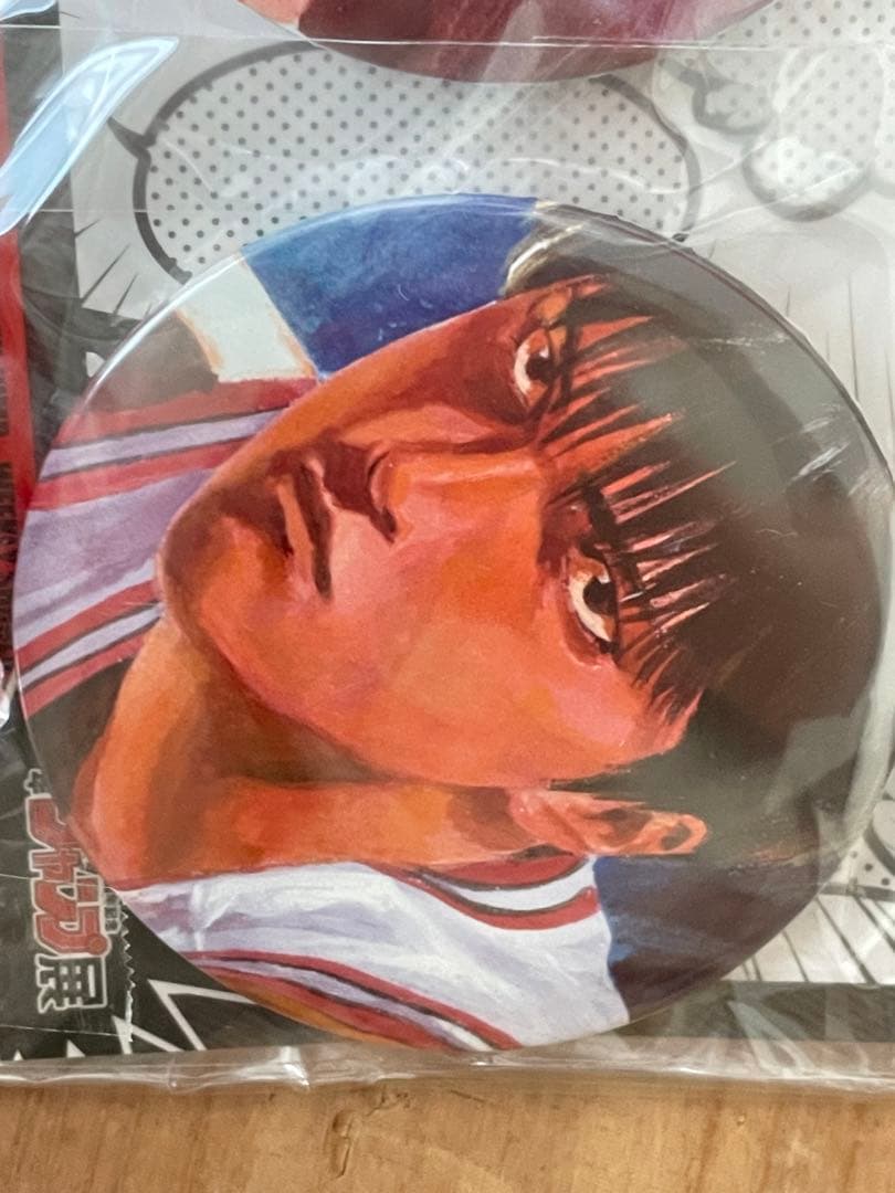 【新品未開封】ジャンプ展限定 SLAM DUNK 缶バッジセット　桜木　流川