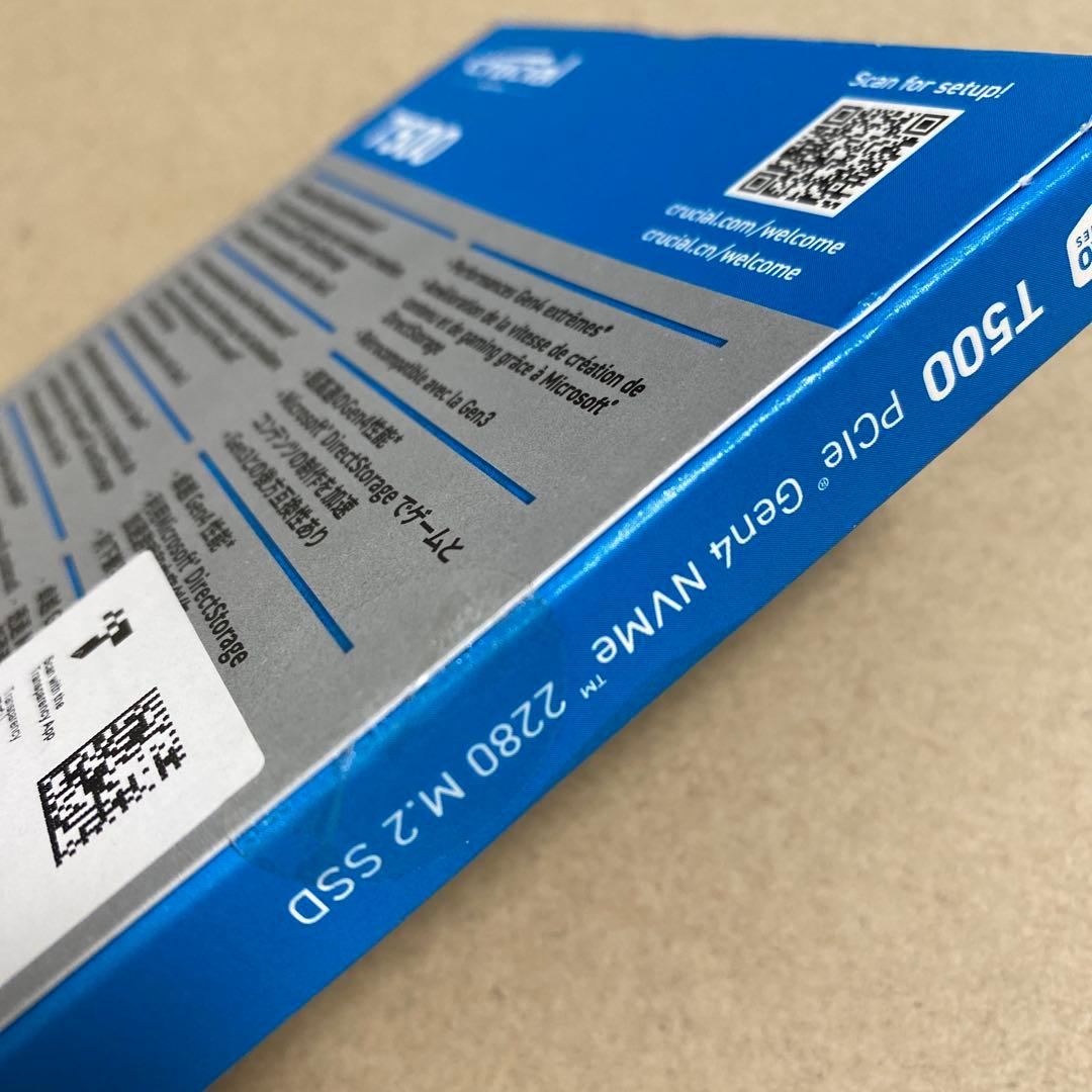 内蔵型SSD Crucial T500 500GB SSD PCIe Gen 4