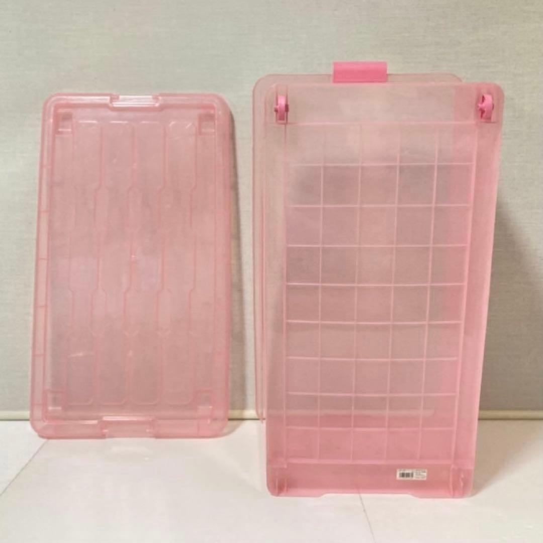 ハローキティ ケース ボックス 収納 衣装 日本製 2点 ピンク ポップ レトロ