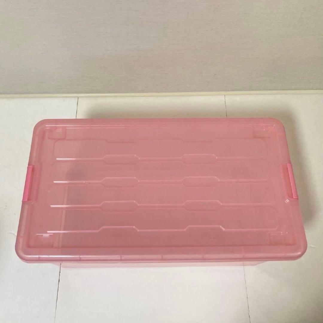 ハローキティ ケース ボックス 収納 衣装 日本製 2点 ピンク ポップ レトロ