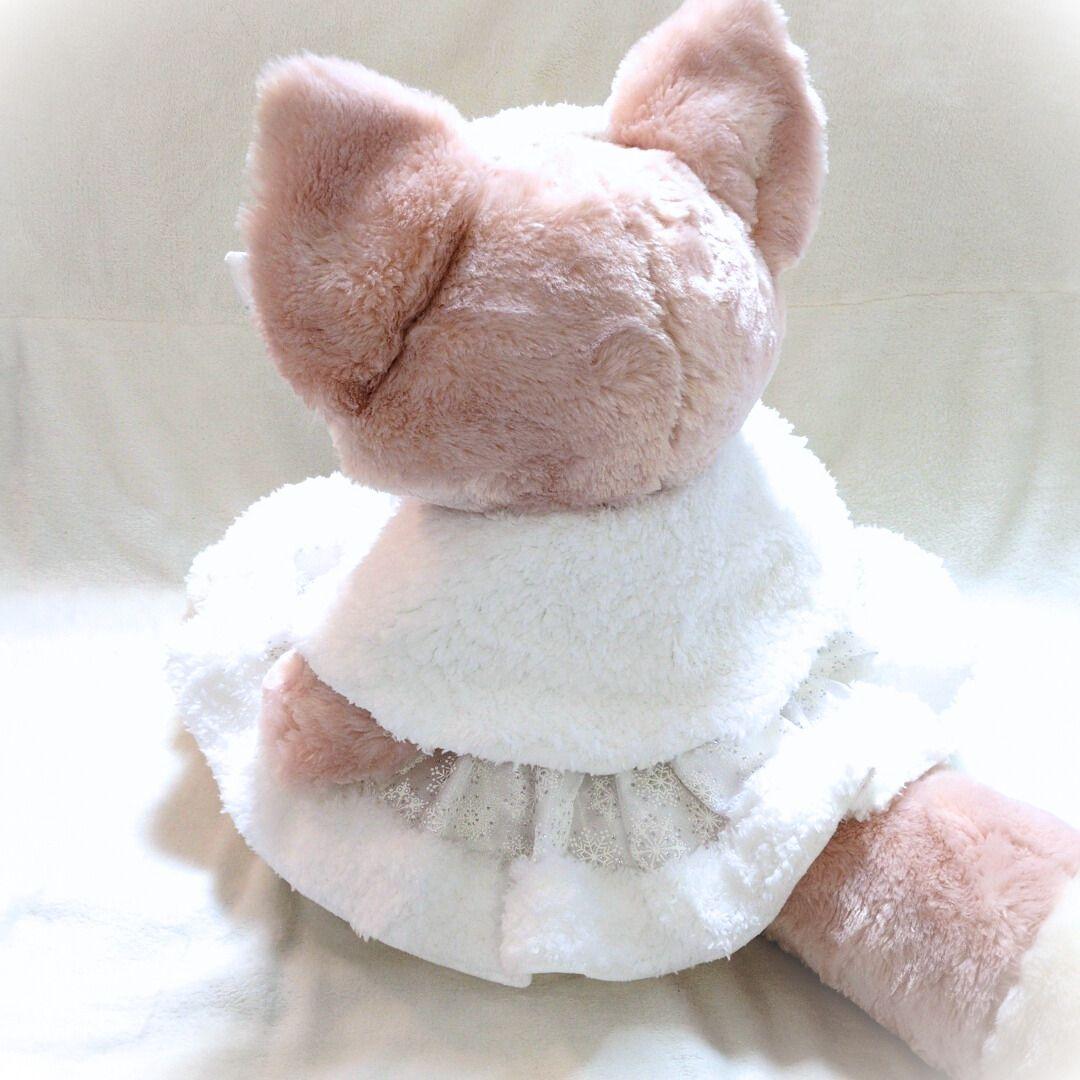 リーナベルМ　ステラルーМ等に着用可能なコスチューム　雪の結晶　白　1453