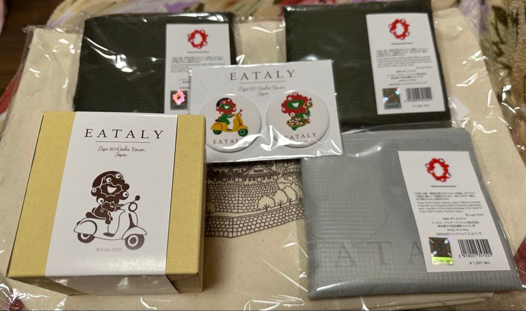 EATALY エクスポ2025 トートバッグマグネットエコバッグマグカップ 万博