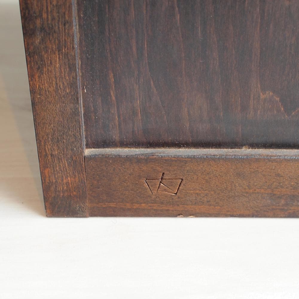 松本民芸家具 D型 6段チェスト ミズメザクラ材 無垢材 和モダン 古民家 整理