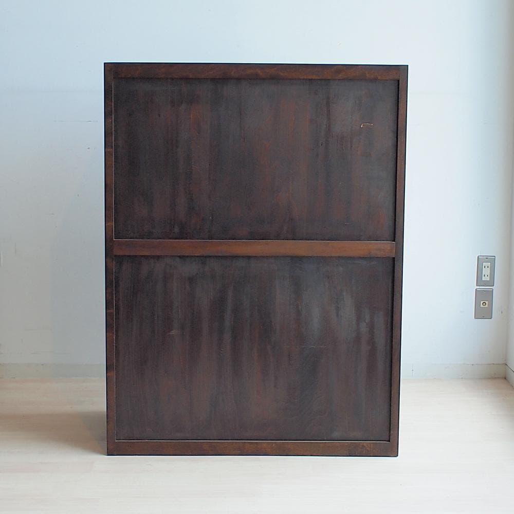 松本民芸家具 D型 6段チェスト ミズメザクラ材 無垢材 和モダン 古民家 整理