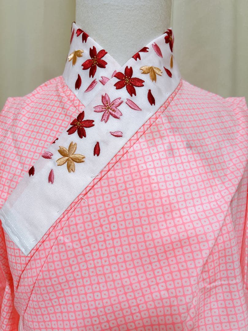 本格正絹着物♡七五三　7歳　女の子　セット　一式　ピンク系