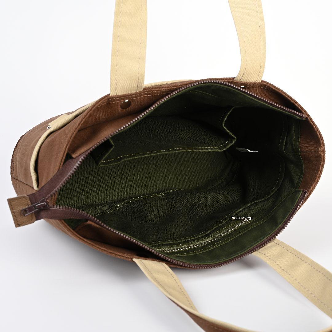 ハンドメイド 8号/11号×旧倉敷帆布×8番糸 オーバル底トートバッグL