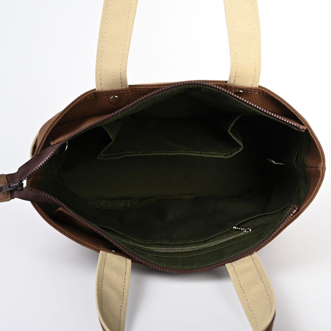 ハンドメイド 8号/11号×旧倉敷帆布×8番糸 オーバル底トートバッグL