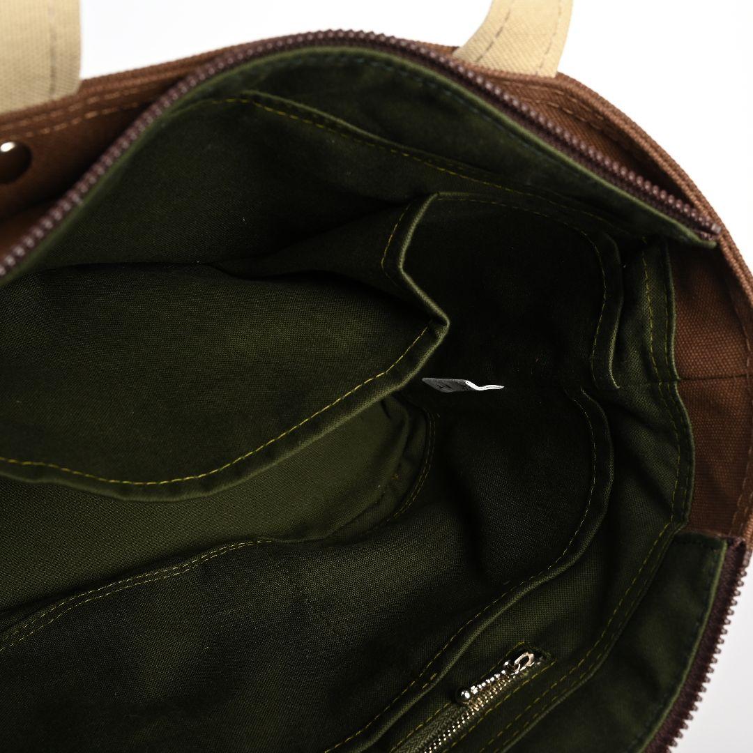 ハンドメイド 8号/11号×旧倉敷帆布×8番糸 オーバル底トートバッグL