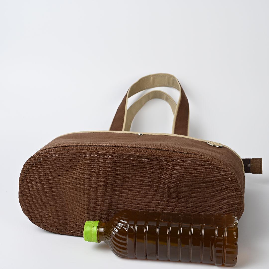 ハンドメイド 8号/11号×旧倉敷帆布×8番糸 オーバル底トートバッグL