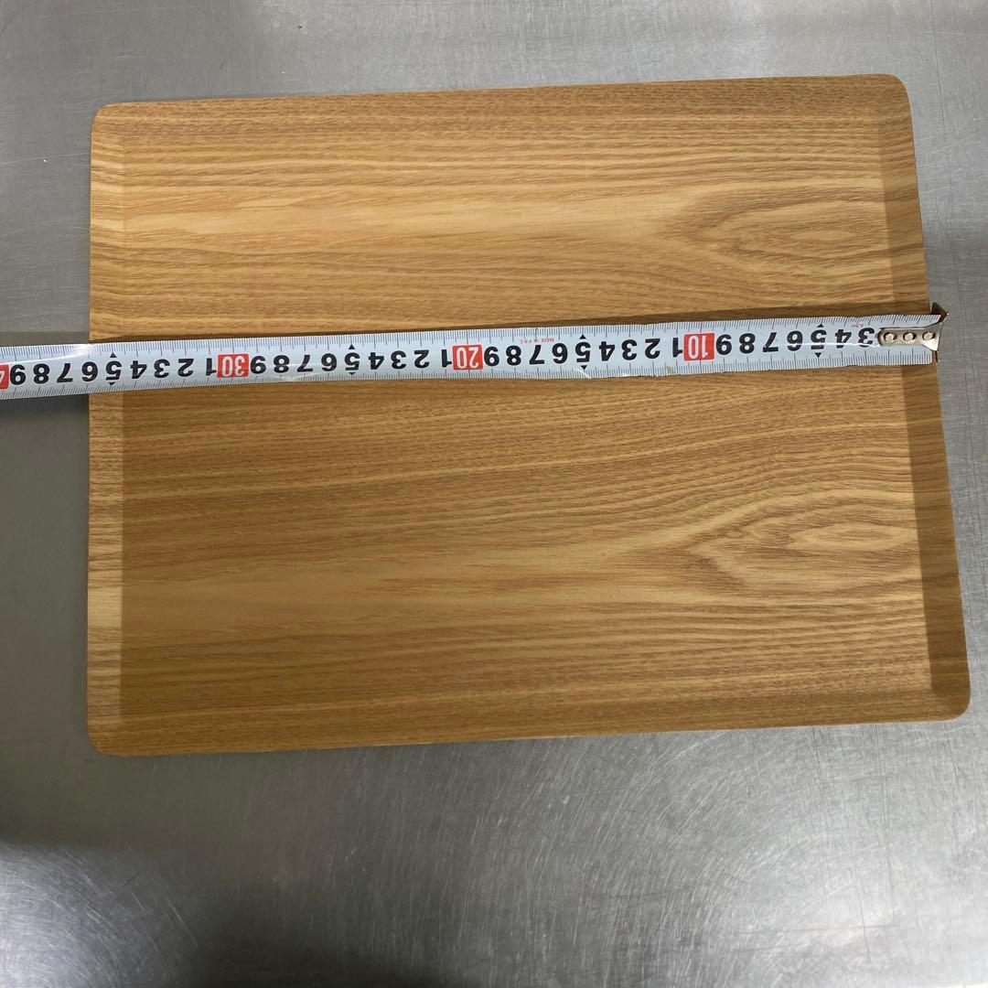 ニトリ　滑りにくい木製トレイ　ランチトレイ　28×36