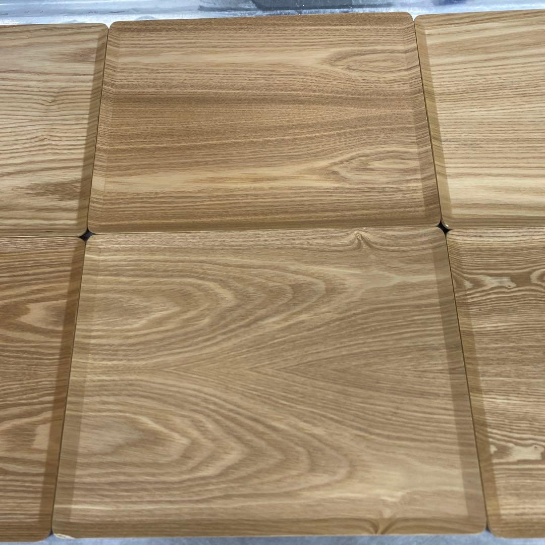 ニトリ　滑りにくい木製トレイ　ランチトレイ　28×36
