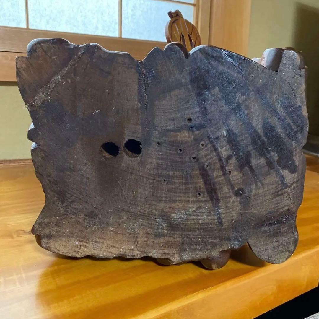 七福神　木彫り　インテリア　置き物　骨董品