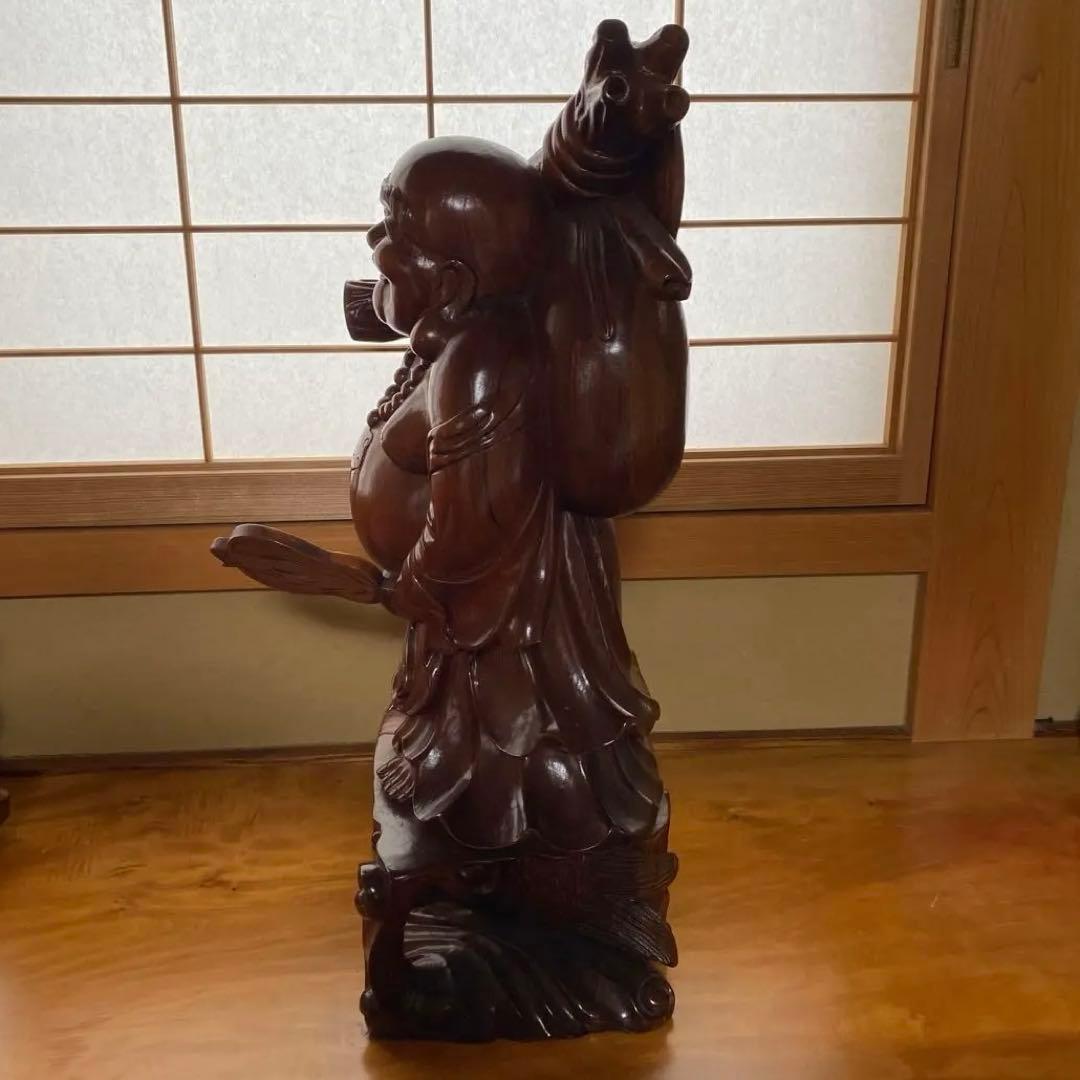 七福神　木彫り　インテリア　置き物　骨董品