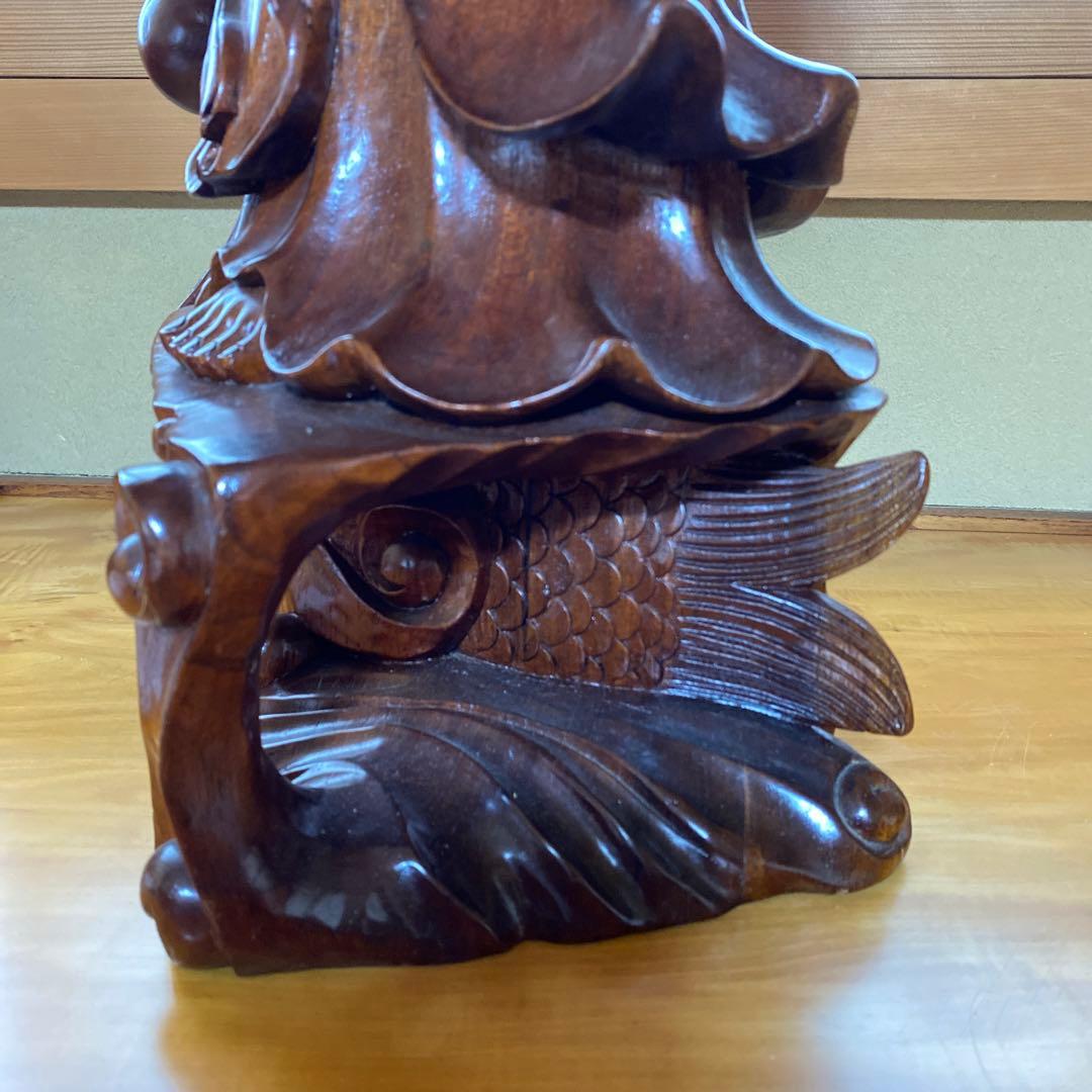 七福神　木彫り　インテリア　置き物　骨董品