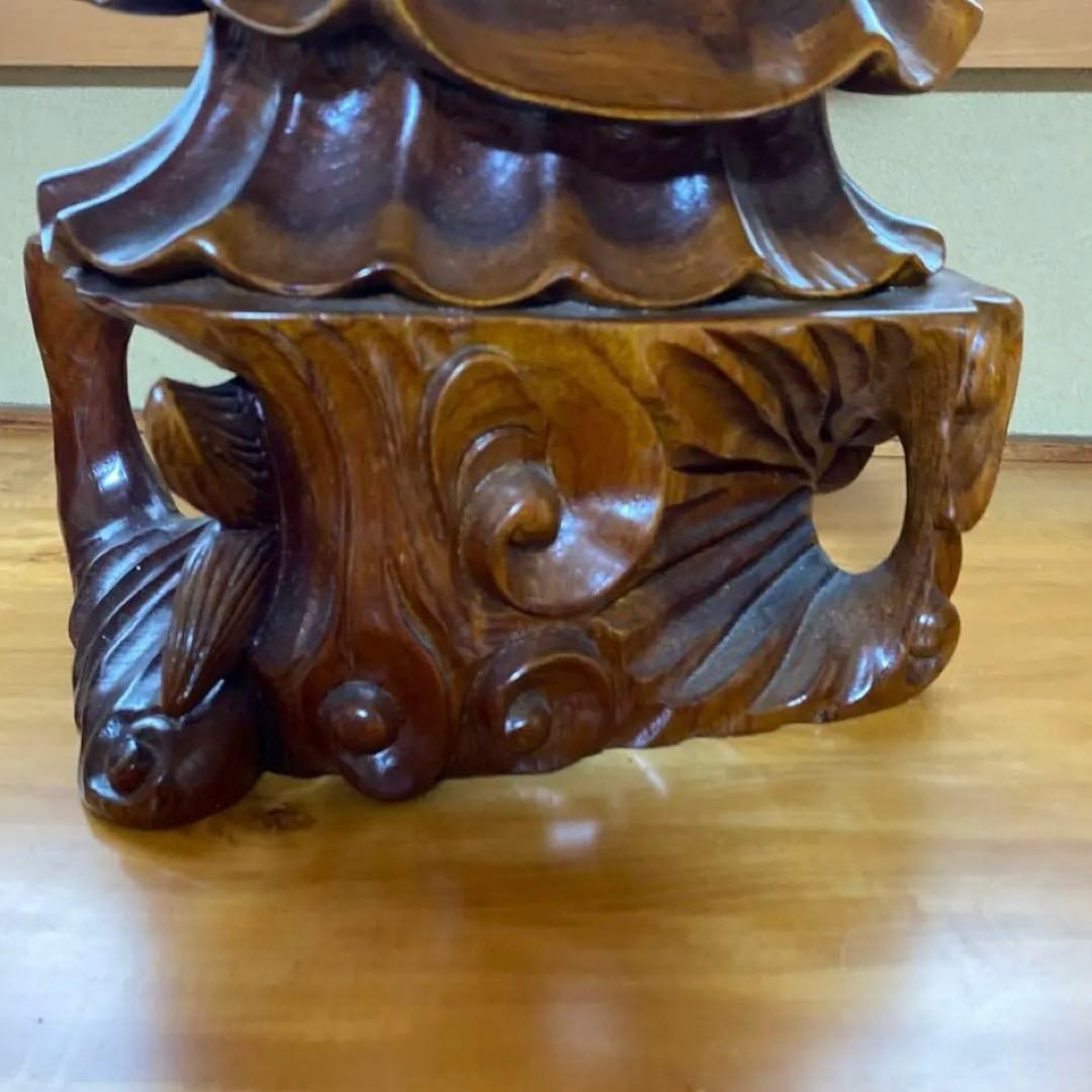 七福神　木彫り　インテリア　置き物　骨董品