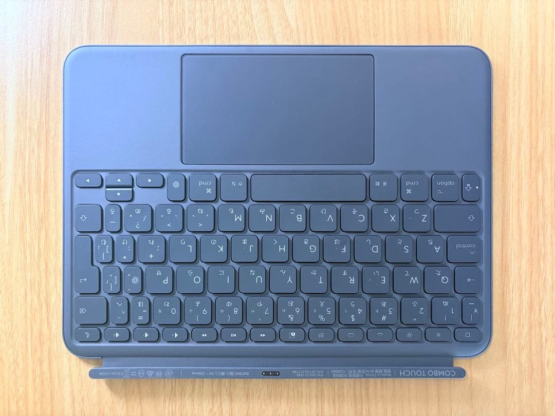 logicool COMBO TOUCH iPad Air用キーボードケース
