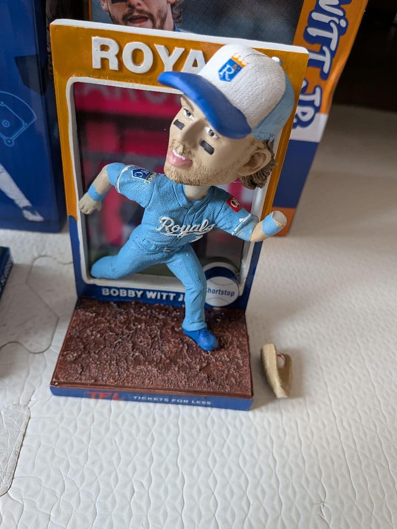 ボビー・ウィットJr. 球場配布　ボブルヘッド　30/30 2セット