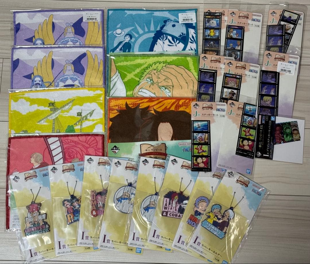 ワンピース　一番くじ　ギガントネーム　おまけ付き