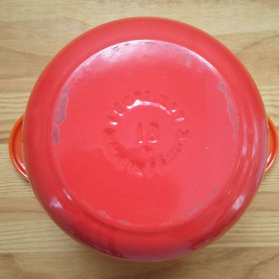 LE CREUSET 　ココット エブリィ 18 インナーリッド付き