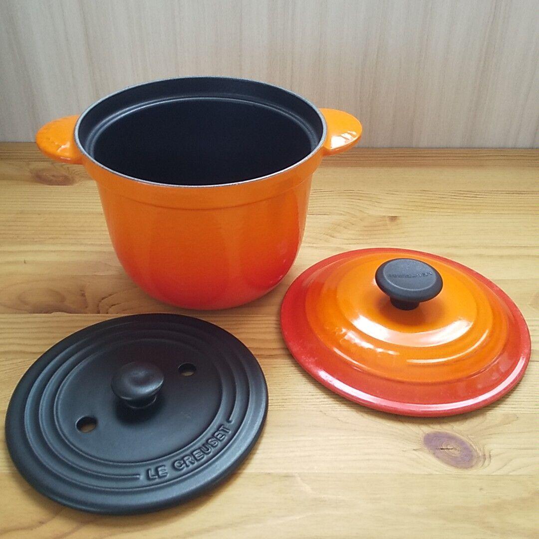 LE CREUSET 　ココット エブリィ 18 インナーリッド付き