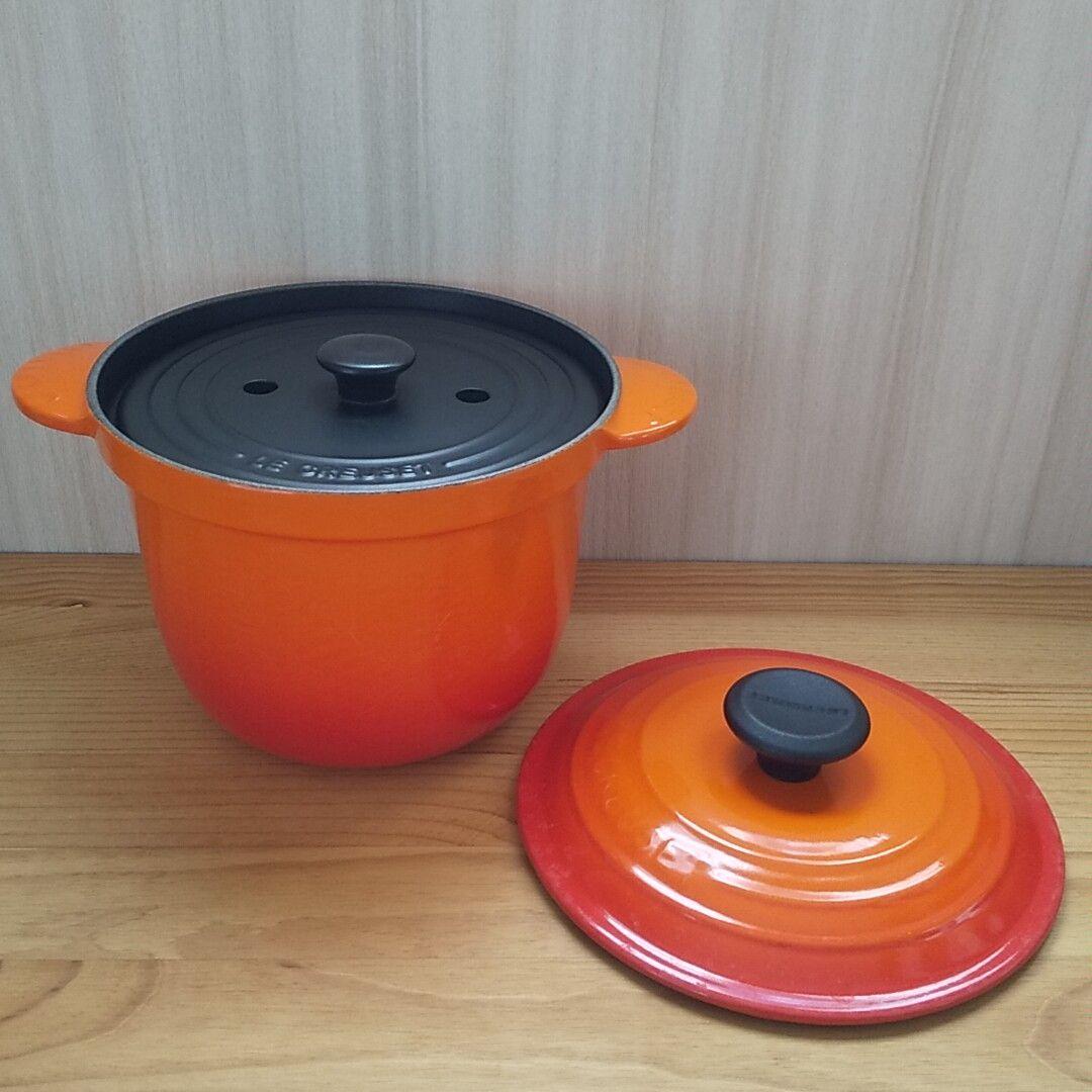 LE CREUSET 　ココット エブリィ 18 インナーリッド付き