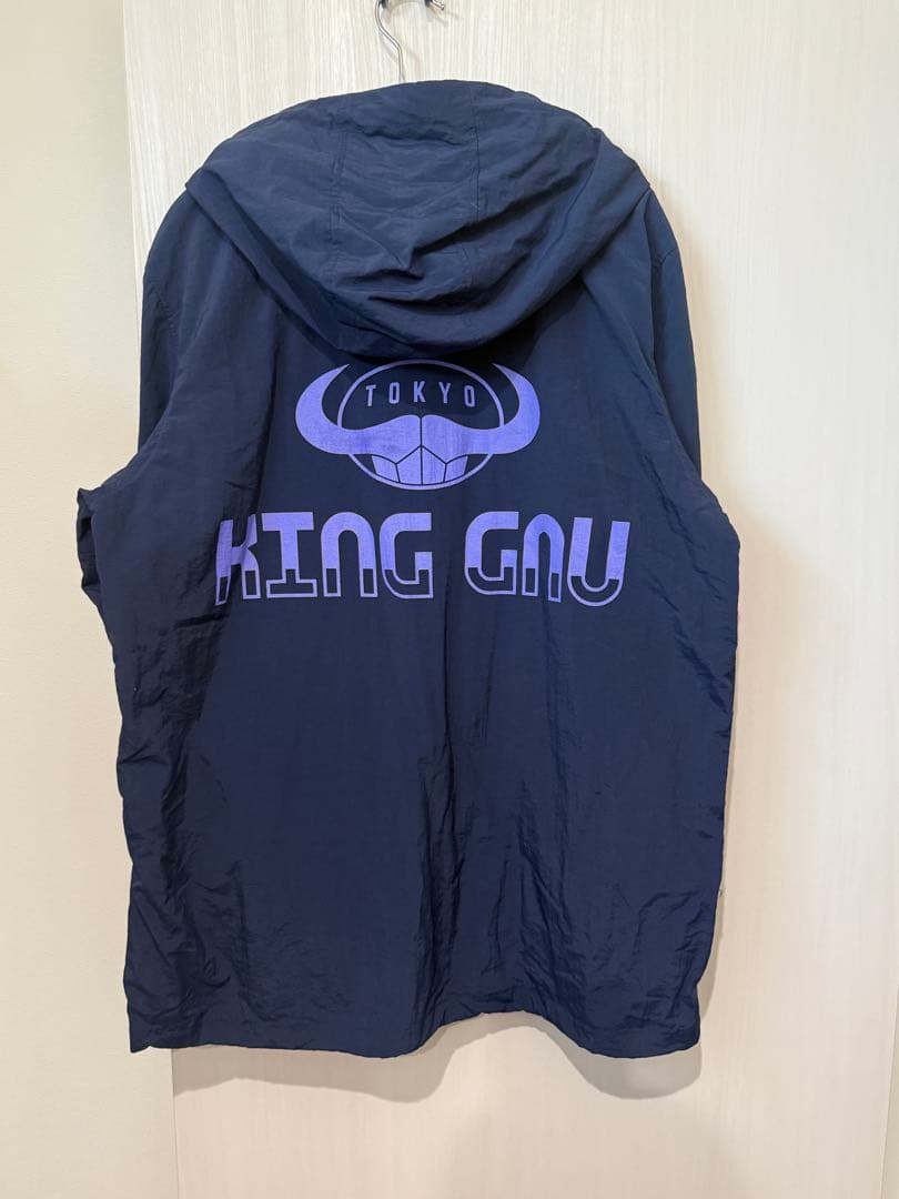 King Gnu アノラック　Mサイズ　ネイビー ジップアップ
