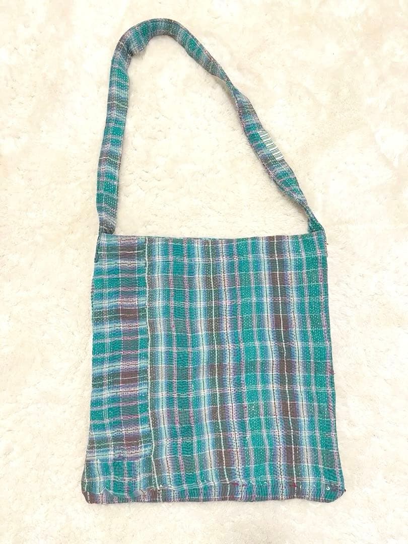 ヴィンテージ カンタキルト ラリーキルト ショルダーバッグ 刺し子