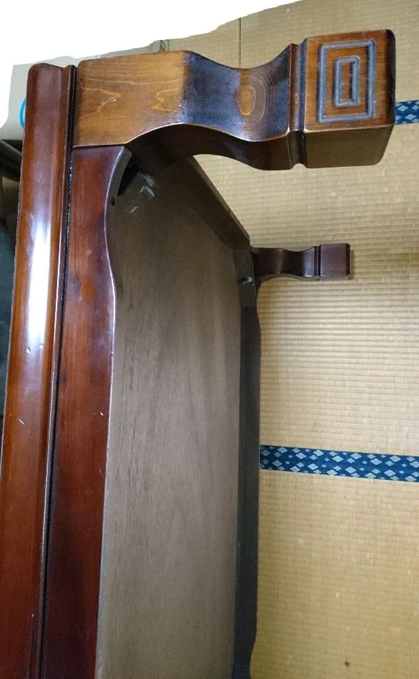 木製 座卓(和室 ローテーブル) 88×120×33センチ 1台