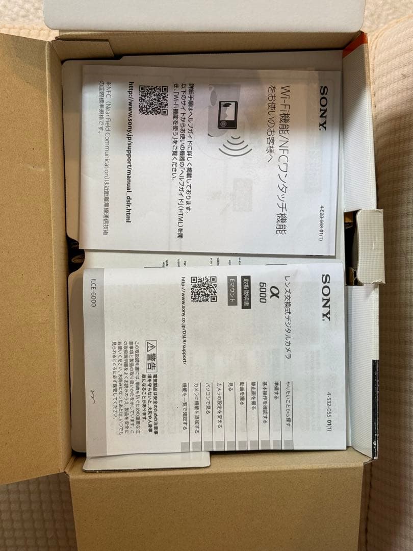 SONY α 6000 ダブルズームレンズキット ILCE-6000Y