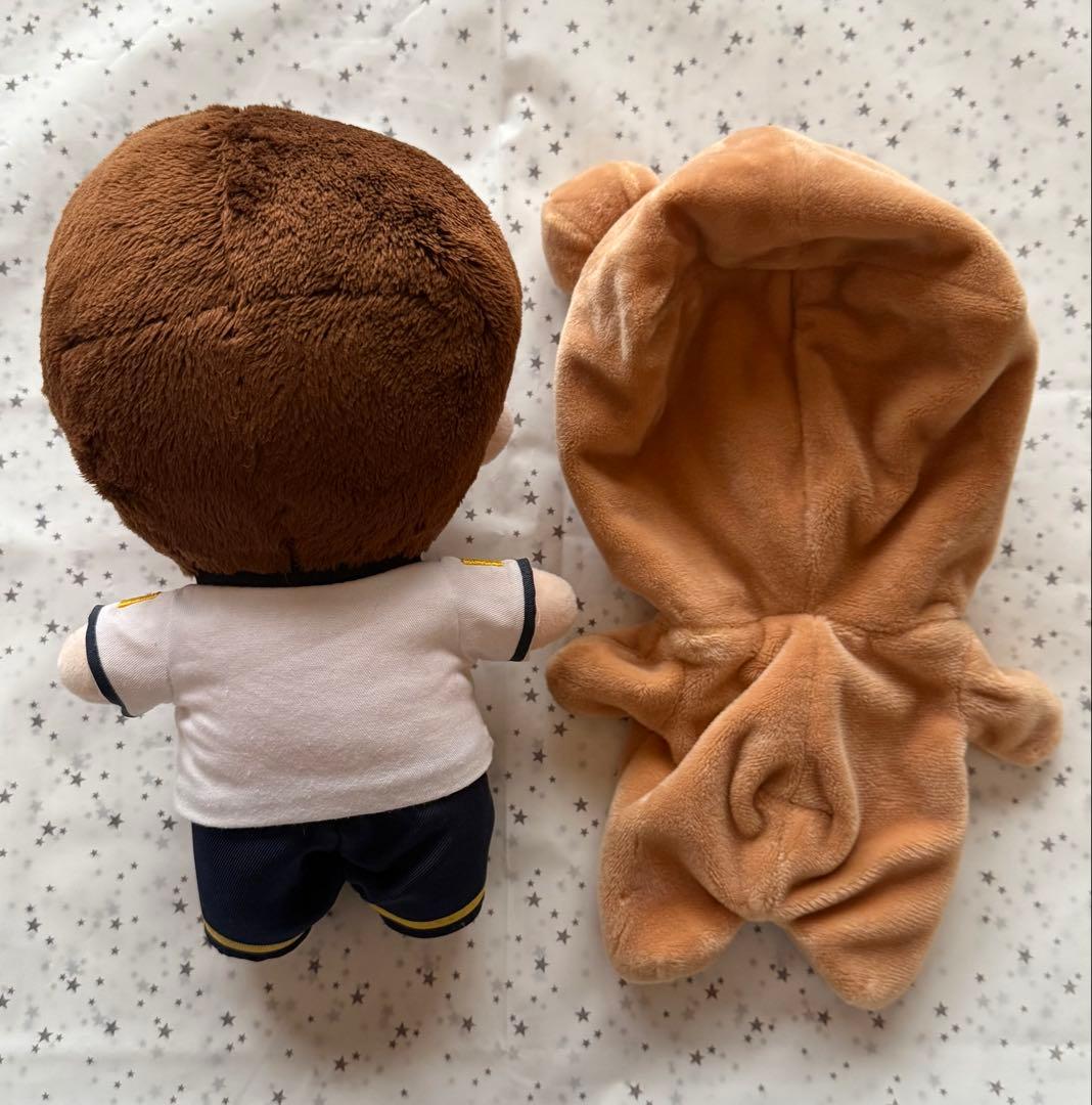 BTS V ぬいぐるみ クマ服付き テヒョン テテ