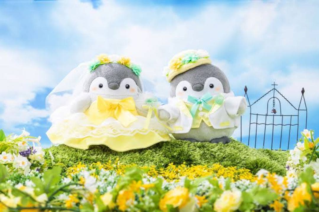 【最終値下げ】【全セット】コウペンちゃん 新郎新婦なぬいぐるみセット