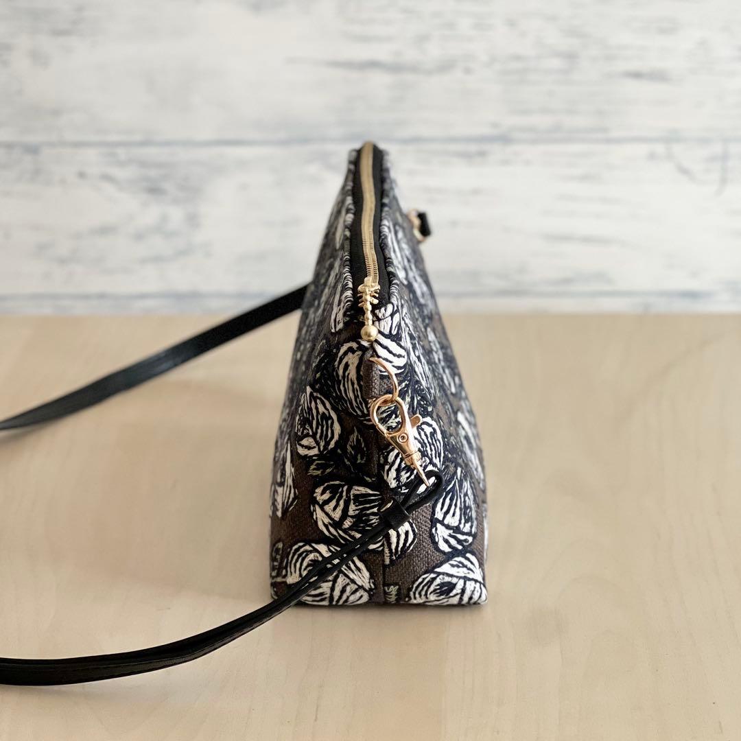 ミナペルホネン rosy brownショルダーバッグMB601-041